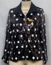 Load image into Gallery viewer, Berek Rockin Polka Dots Jacket (Black White)