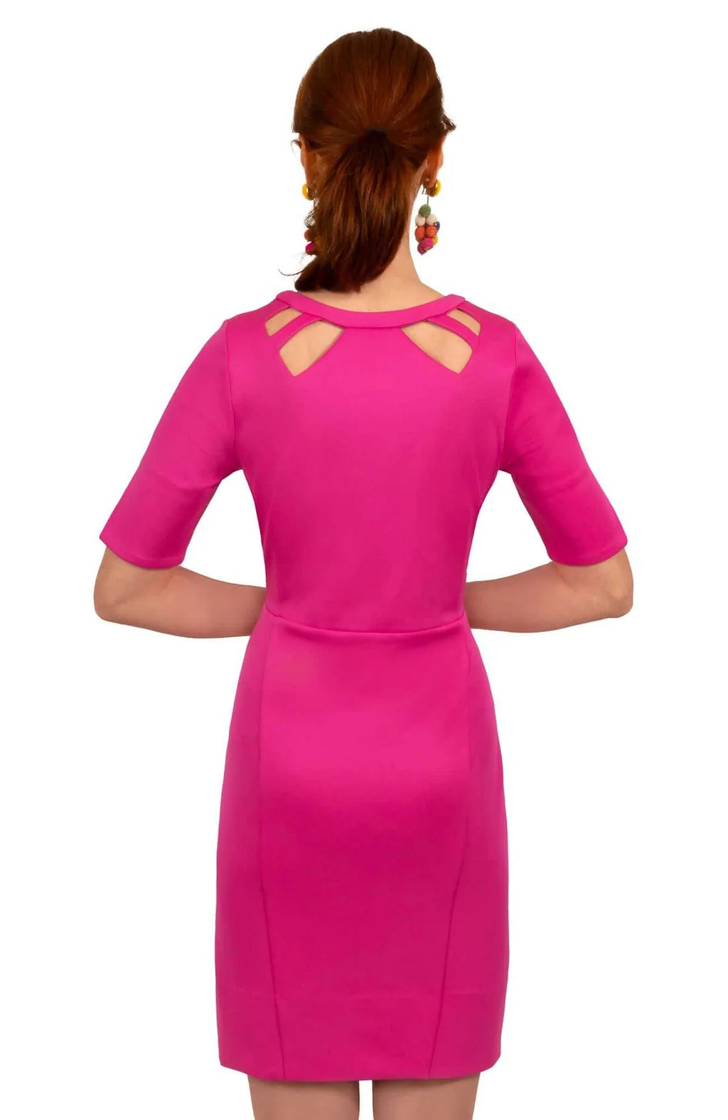 Gretchen Scott Peek-a-Boo Dress