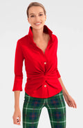 Gretchen Scott Twist and Shout Top