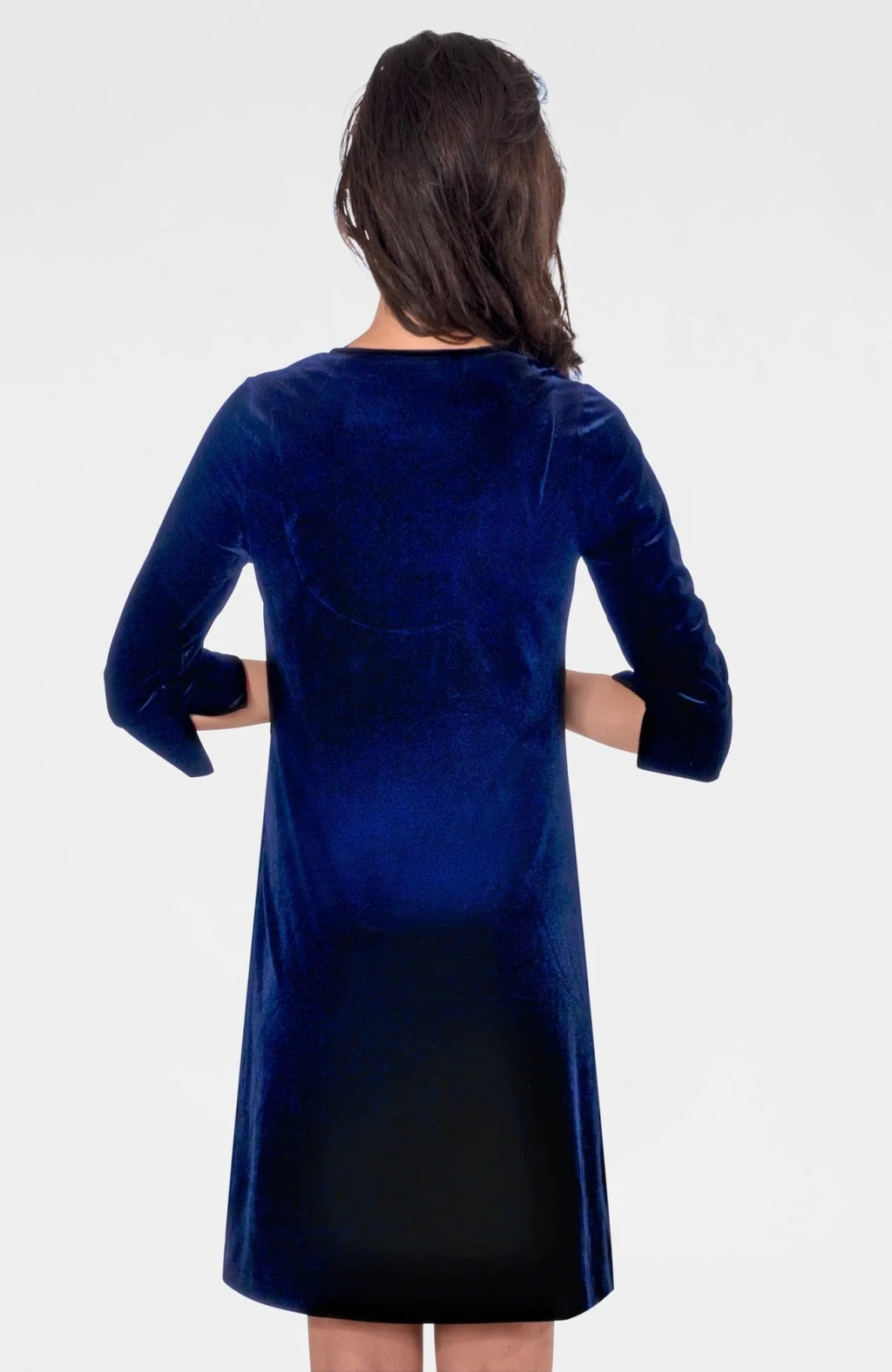 Gretchen Scott Cinch Tie Velvet Dress