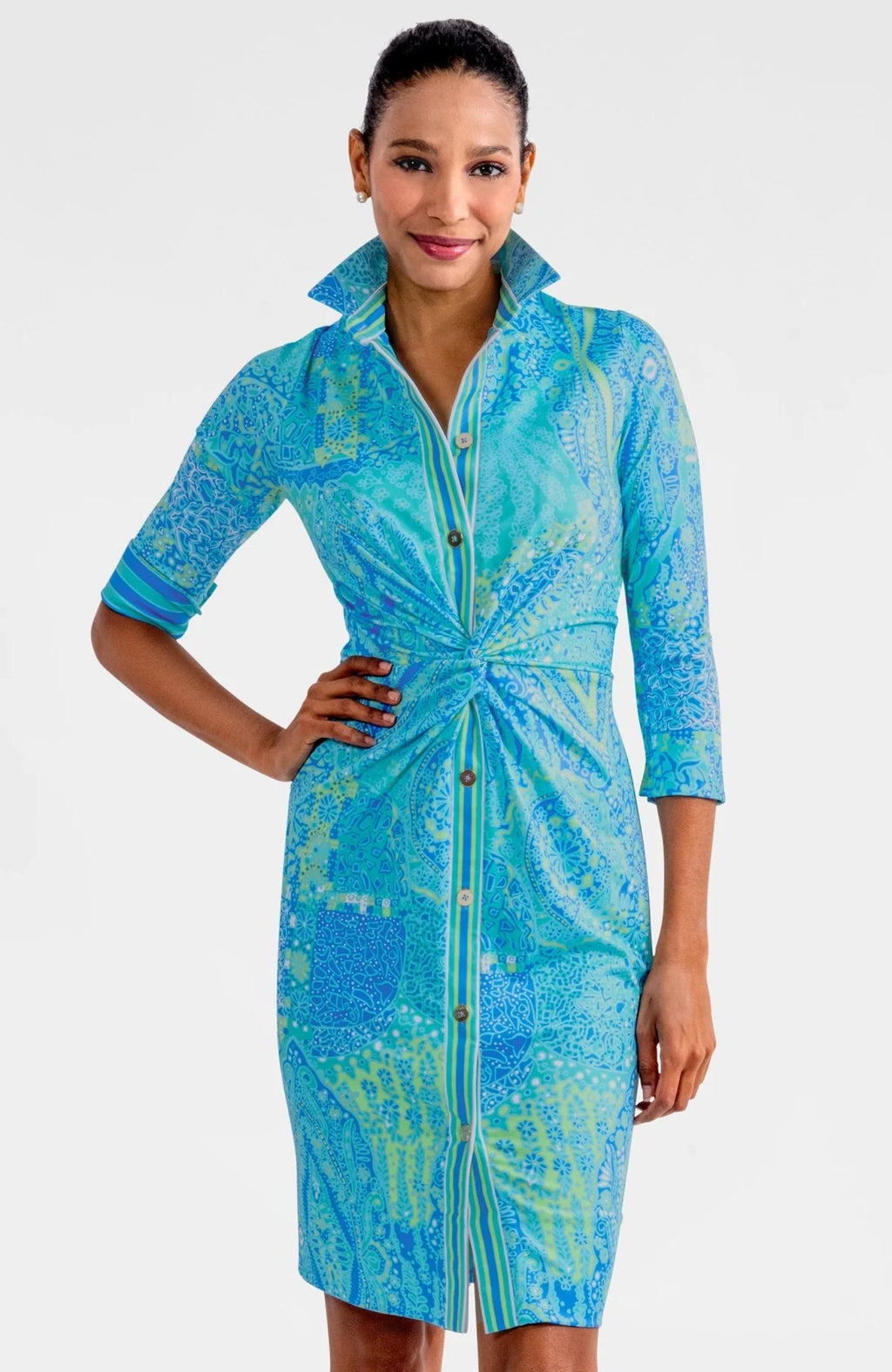 Gretchen Scott Twist Bazaar Dress
