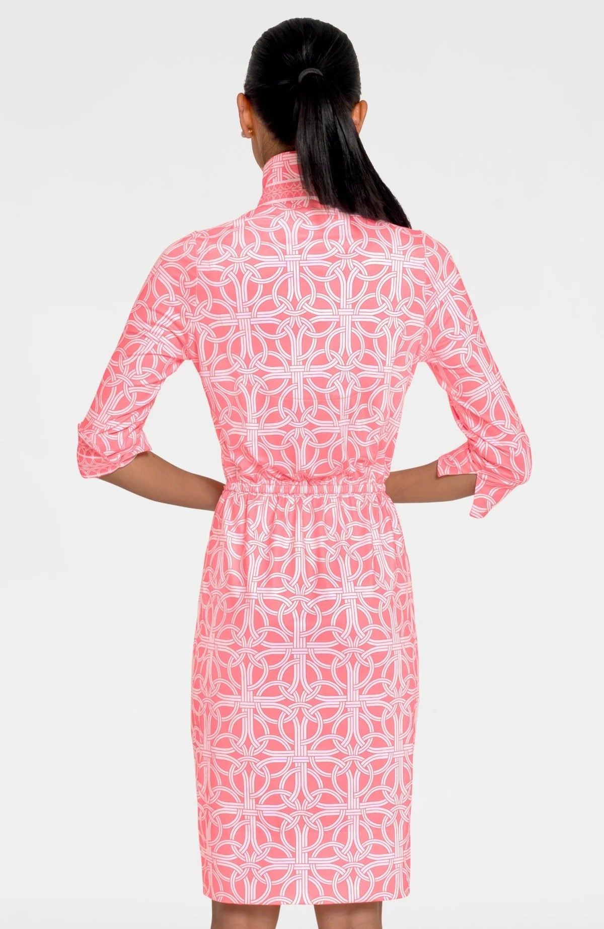 Gretchen Scott Ring Toss Twist Dress