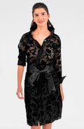 Gretchen Scott Burnout Floral Dress