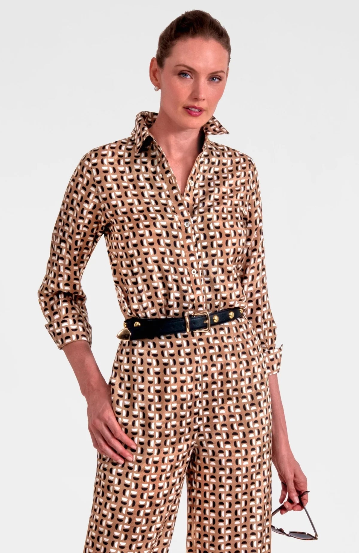 Gretchen Scott Waxin Crescent Blouse